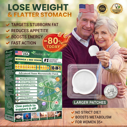 𝐎𝐟𝐟𝐢𝐜𝐢𝐚𝐥 𝐔𝐒 𝐒𝐭𝐨𝐫𝐞 👗Moringa · Berberine × NAD+ 𝟏𝟎-𝐢𝐧-𝟏 𝐀𝐝𝐯𝐚𝐧𝐜𝐞𝐝 𝐍𝐚𝐧𝐨 𝐌𝐢𝐜𝐫𝐨𝐧𝐞𝐞𝐝𝐥𝐞 𝐏𝐚𝐭𝐜𝐡 — 𝐎𝐧𝐜𝐞 𝐃𝐚𝐢𝐥𝐲, 𝐕𝐢𝐬𝐢𝐛𝐥𝐞 𝐑𝐞𝐬𝐮𝐥𝐭𝐬 𝐢𝐧 𝟕 𝐃𝐚𝐲𝐬
