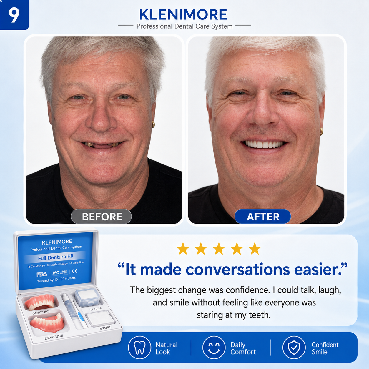 Customer smile feedback